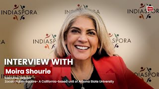 Interview with : Moira Shourie, executive director of Zócalo Public Square | New India Abroad